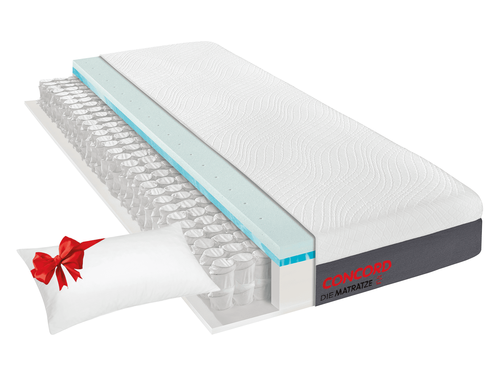 Concord CONCORD matelas à ressorts ensachés
